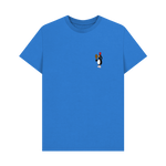 Bright Blue Printed T-shirt Front