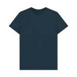 Denim Blue Printed T-shirt Front