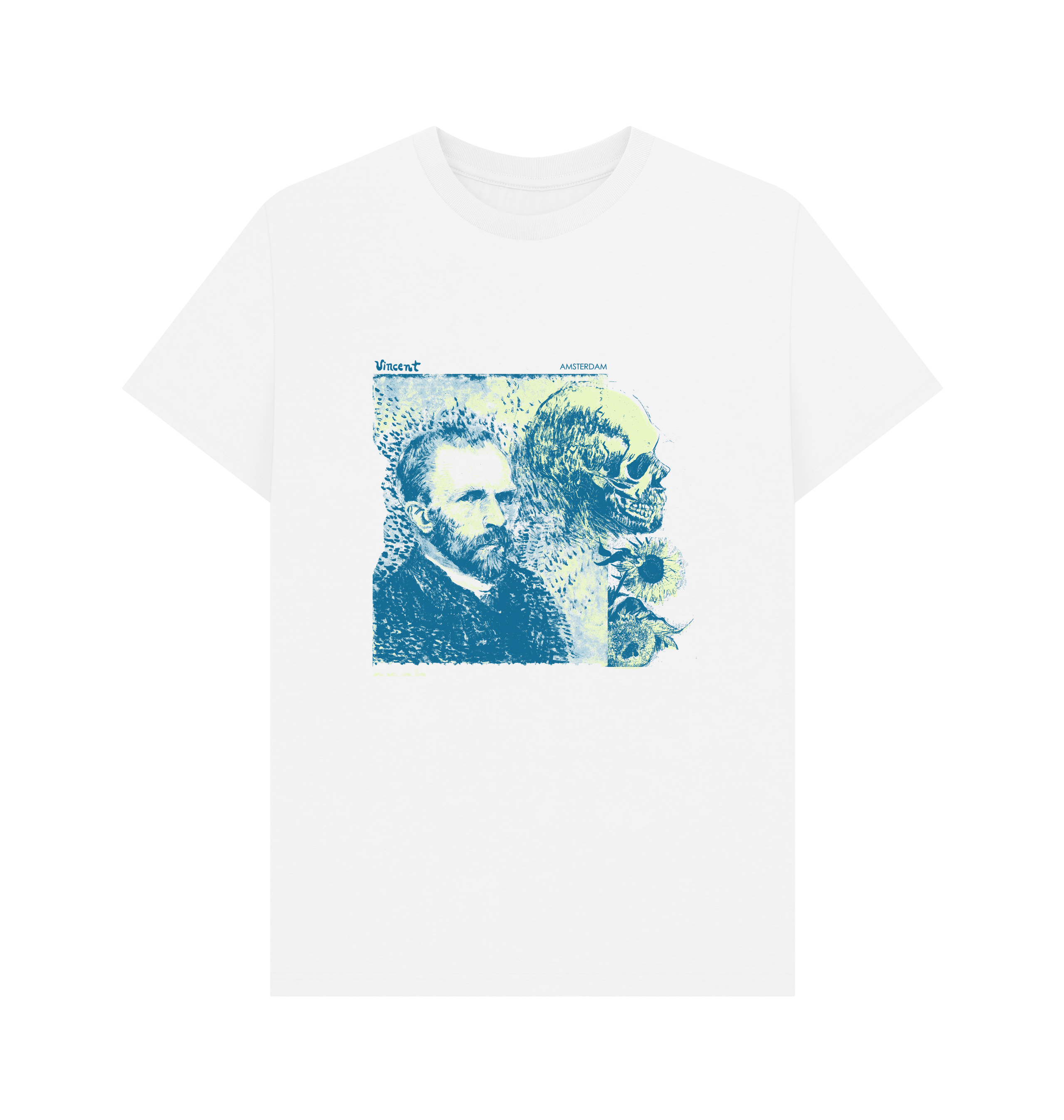 White Printed T-shirt