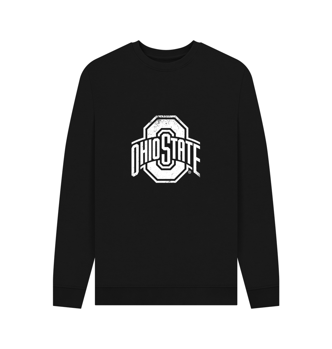 Black Printed Sweater