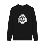 Black Printed Sweater