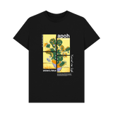 Black Printed T-shirt Front