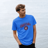 Park Fields University Of Pennsylvania Emblem Royal Blue T-Shirt