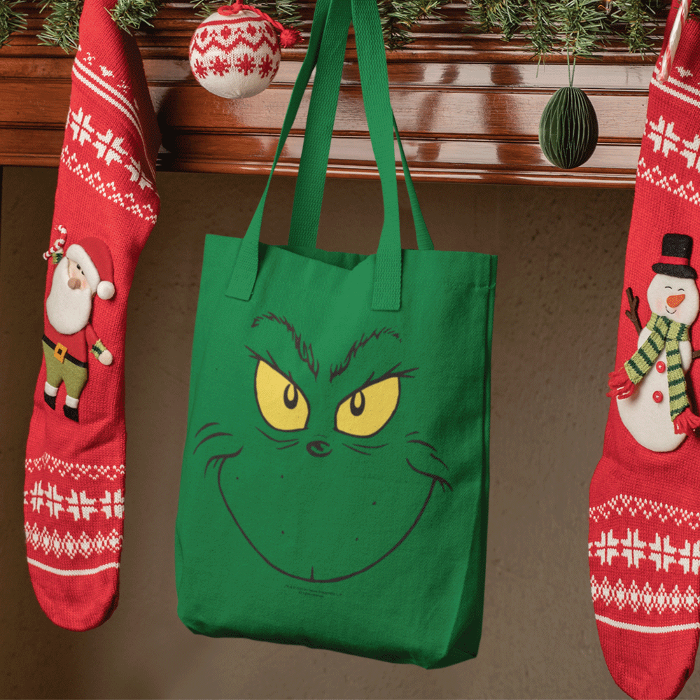 The Grinch Smile Tote