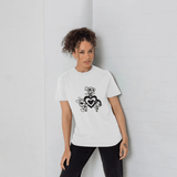 The Powerpuff Girls Black Outline White T-Shirt