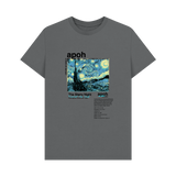 Slate Grey Printed T-shirt Front