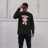 Texas University Hook 'Em Black Longsleeve T-Shirt