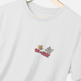 Tom and Jerry Classic Faces White T-Shirt