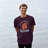 Park Fields Oxford University Boxing Maroon T-Shirt