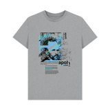 Athletic Grey Printed T-shirt Front
