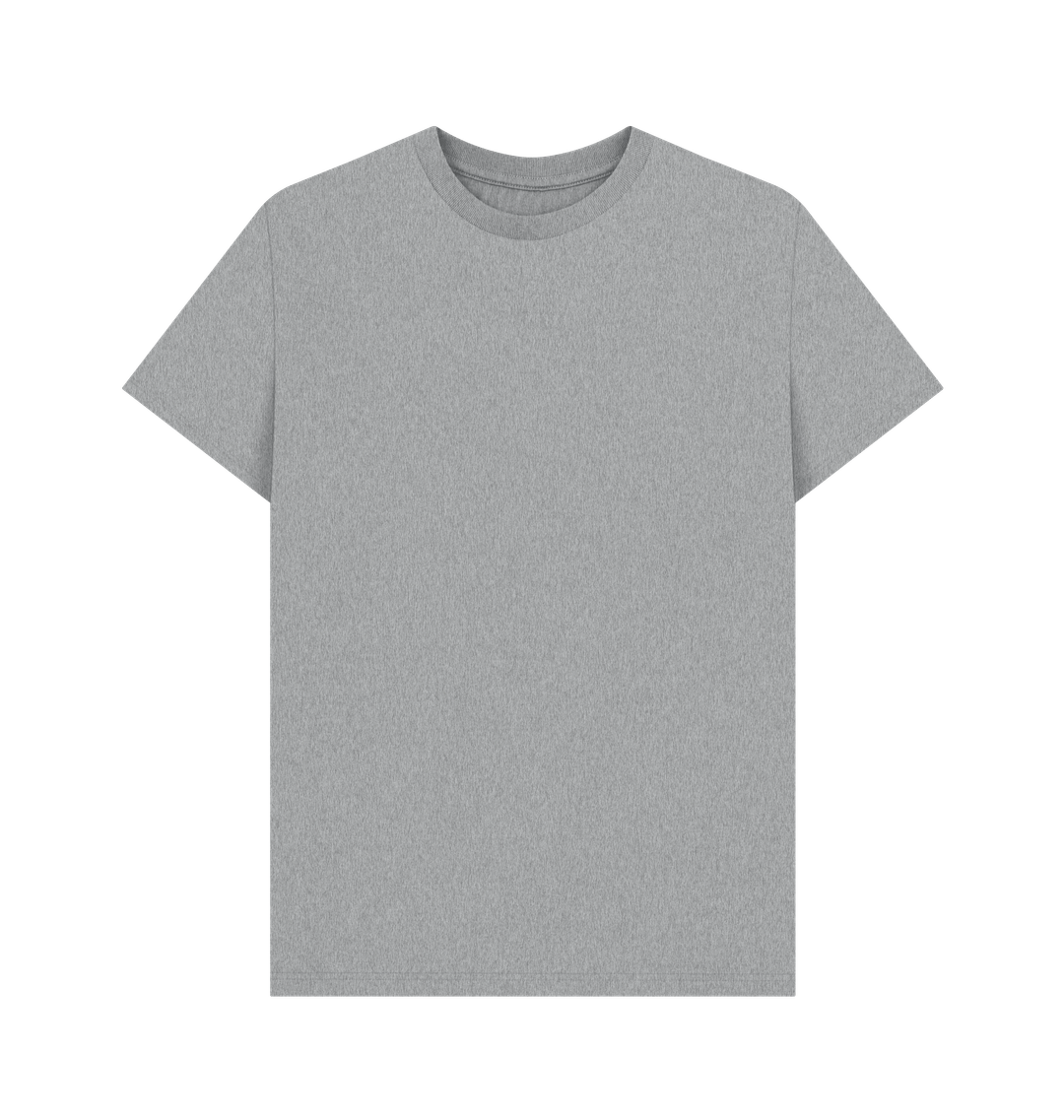 Athletic Grey Printed T-shirt