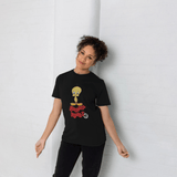 Tweety Official 80th Anniversary Portrait Black T-Shirt