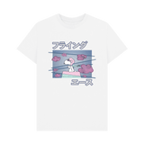 White Printed T-shirt Front