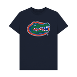 Navy Blue Printed T-shirt Front