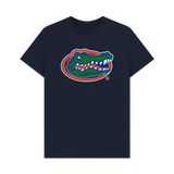 Navy Blue Printed T-shirt Front