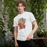 Tom and Jerry Vintage Graphic White T-Shirt