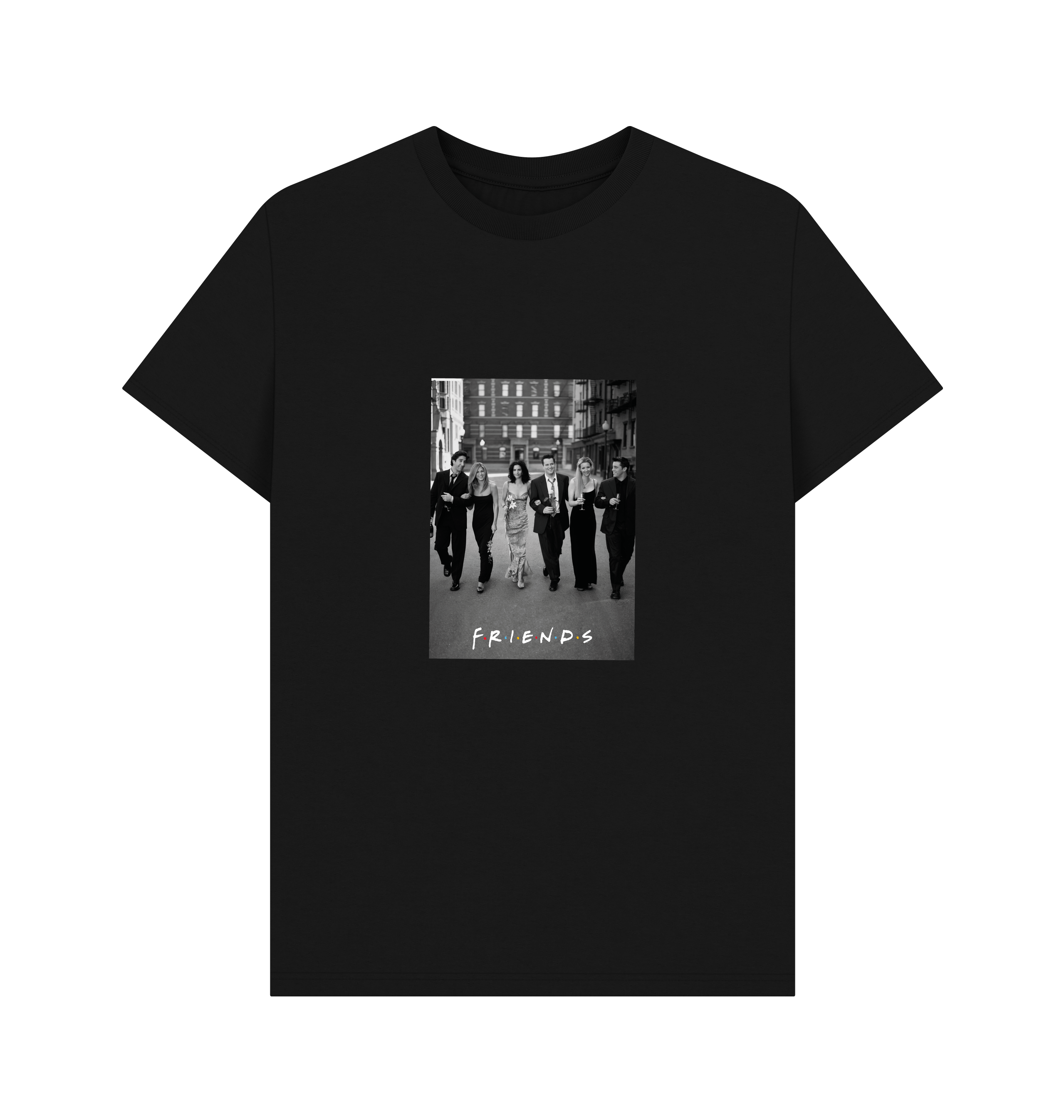 Black Printed T-shirt