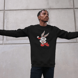 Looney Tunes Bugs Bunny Black Sweatshirt