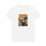 White Printed T-shirt Front