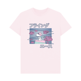Pink Printed T-shirt Front