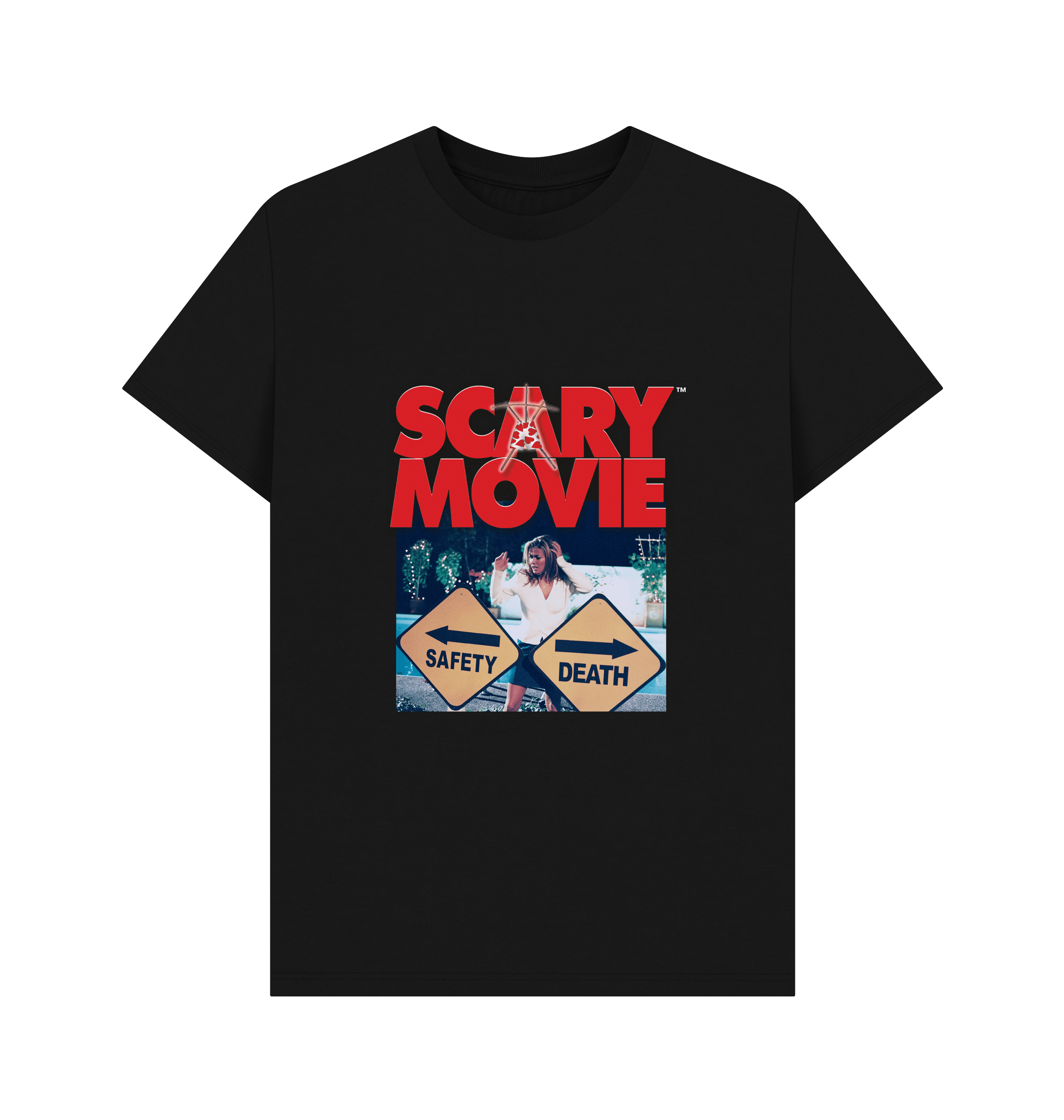 Black Printed T-shirt