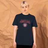 Park Fields University Of Pennsylvania  Navy T-Shirt