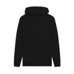 Black Printed Hoody Front