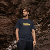 Park Fields Michigan Wolverines Navy T-Shirt