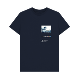 Navy Blue Printed T-shirt