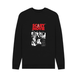 Black Printed Sweater