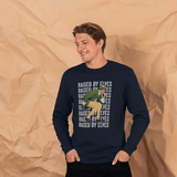 Elf Raised By Elves Navy Sweatshirt