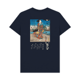Navy Blue Printed T-shirt