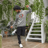 Betty Boop Heart Heather Grey Hoodie