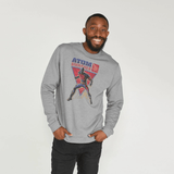 Black Adam Atom Smasher Grey Sweatshirt