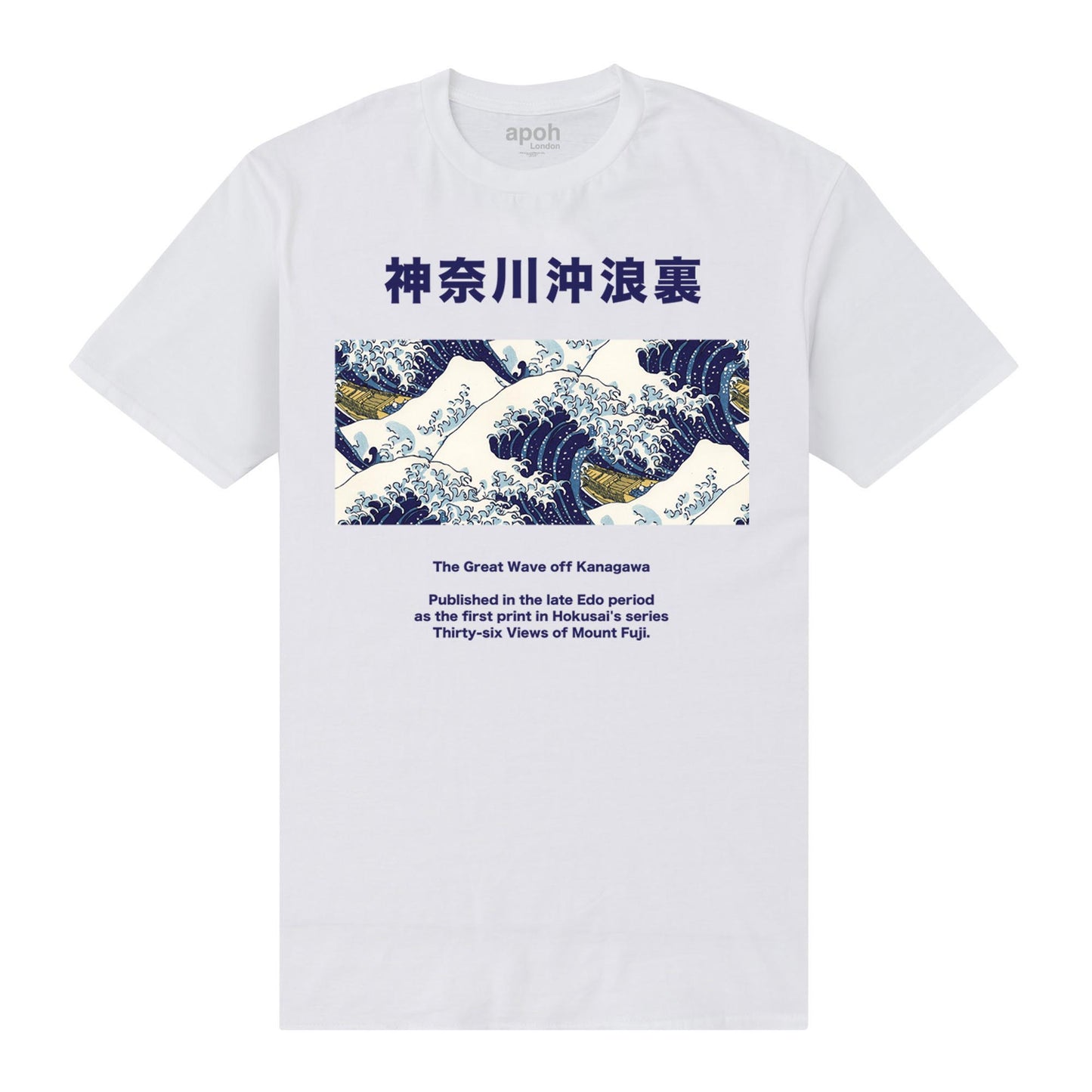 apoh Hokusai 36 Views T-Shirt