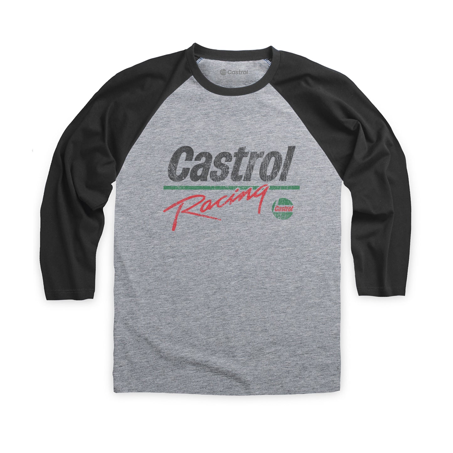 Castrol Racing Baseball T-Shirt