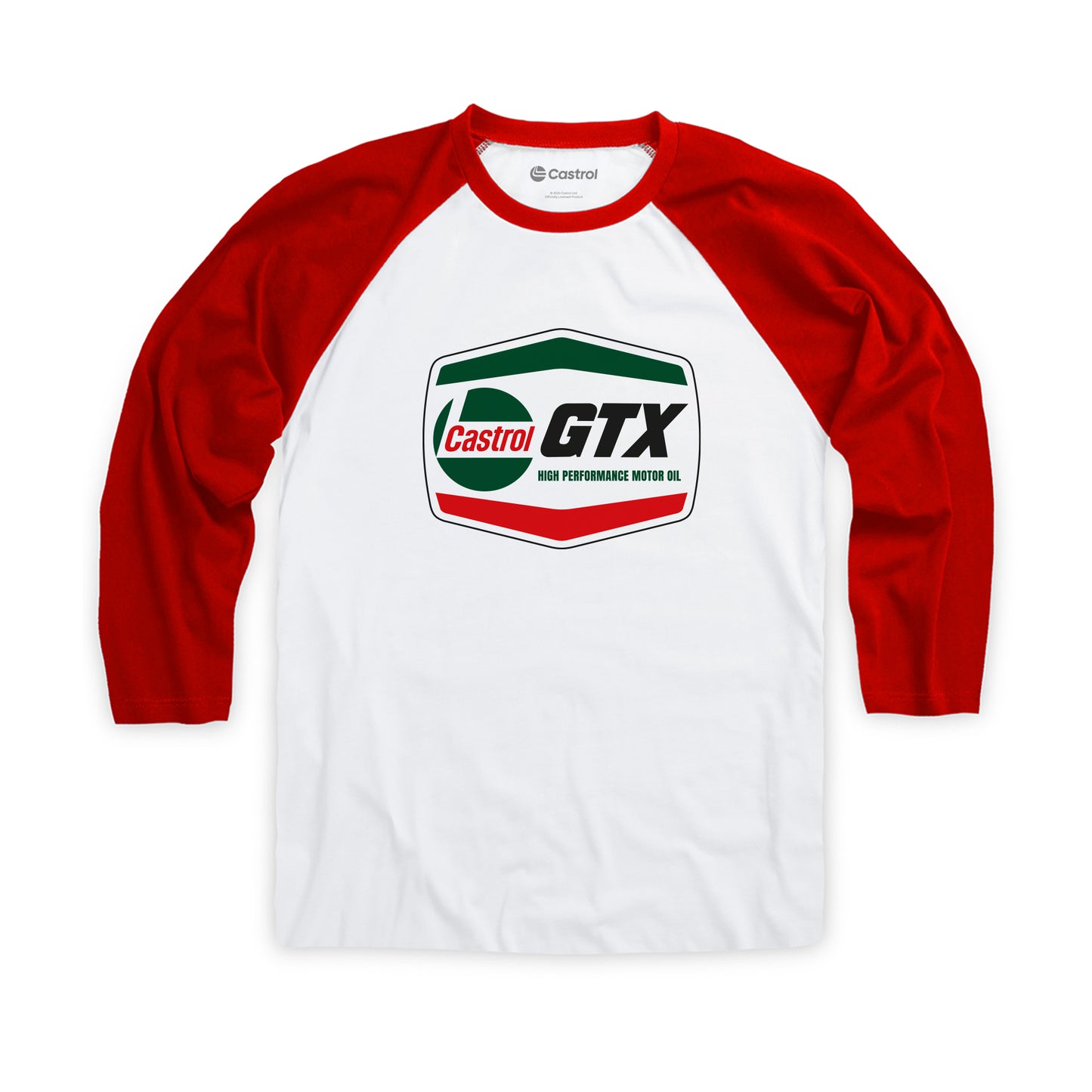 Castrol GTX Baseball -T-shirt