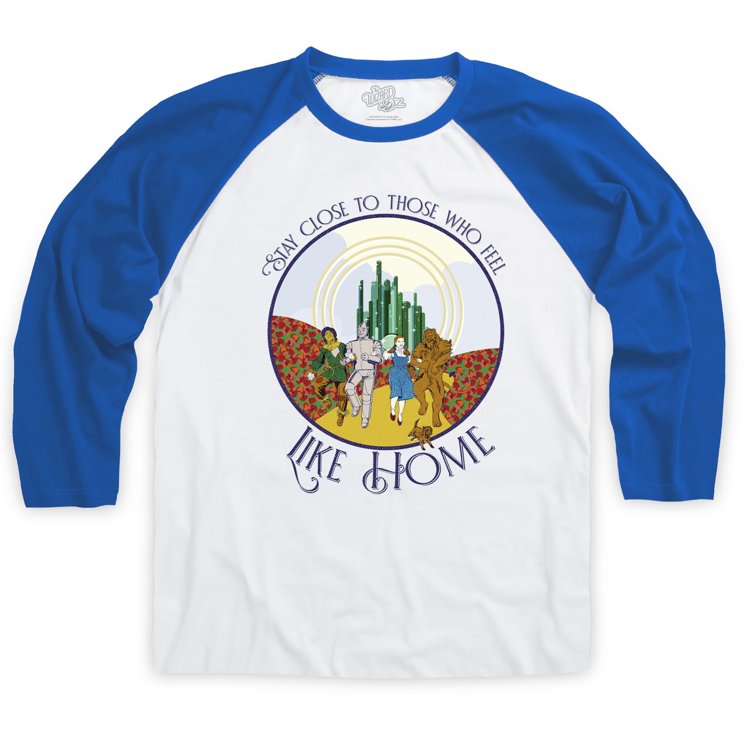 The Wizard of Oz Like Home Baseball T-Shirt