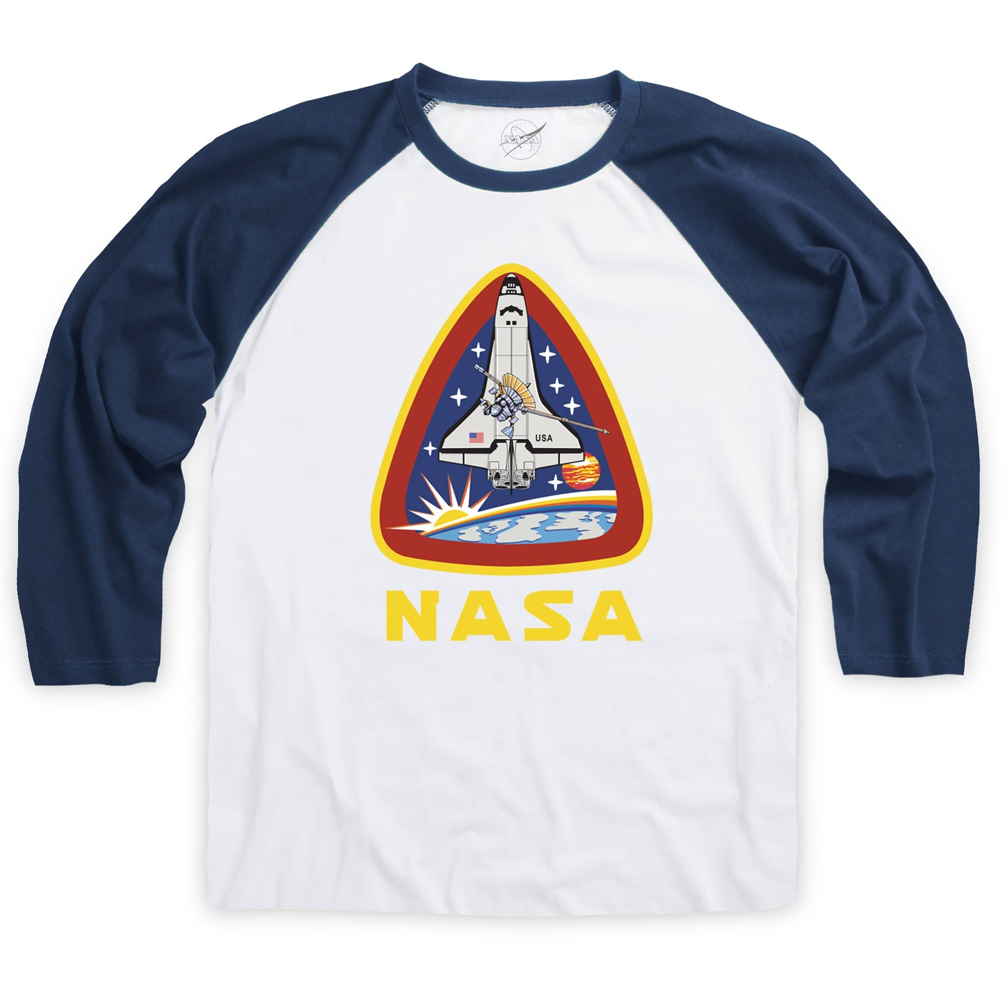 NASA Lift Off Baseball T-Shirt