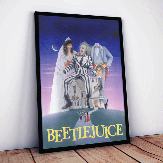 Beetlejuice Framed Print