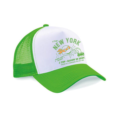 TMNT NYC Green Trucker Cap