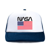 NASA Stars & Stripes Trucker Cap