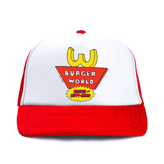 Beavis and Butthead Burger World Trucker Cap