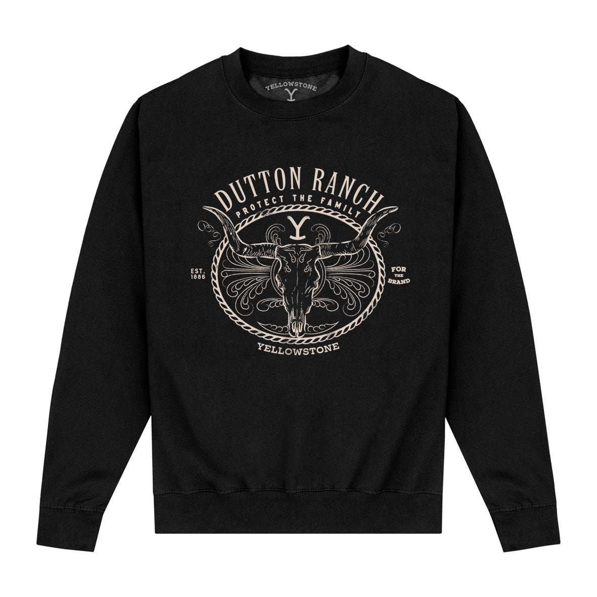 Yellowstone Dutton Ranch Skull Sweatshirt