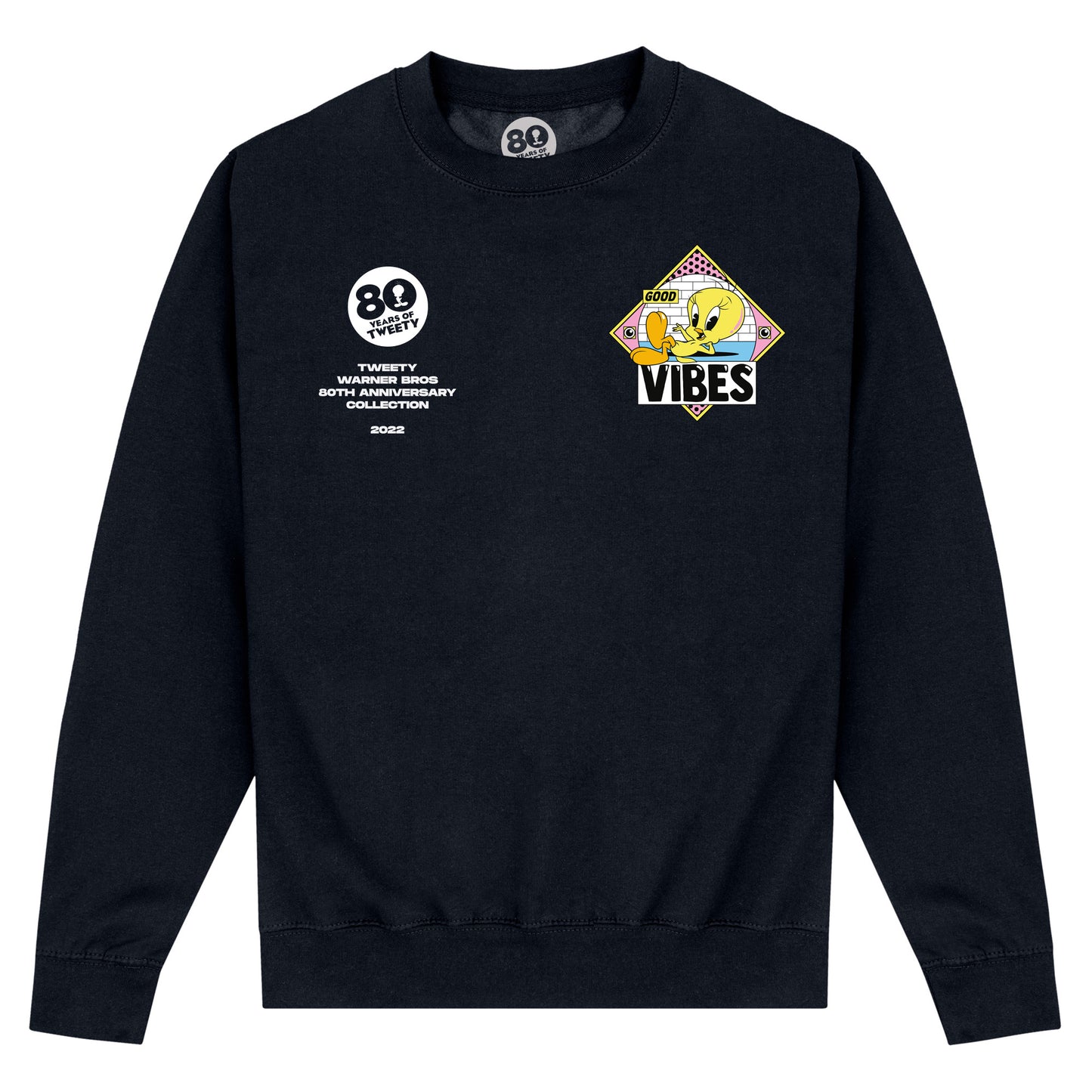 Tweety 80th Good Vibes Sweatshirt