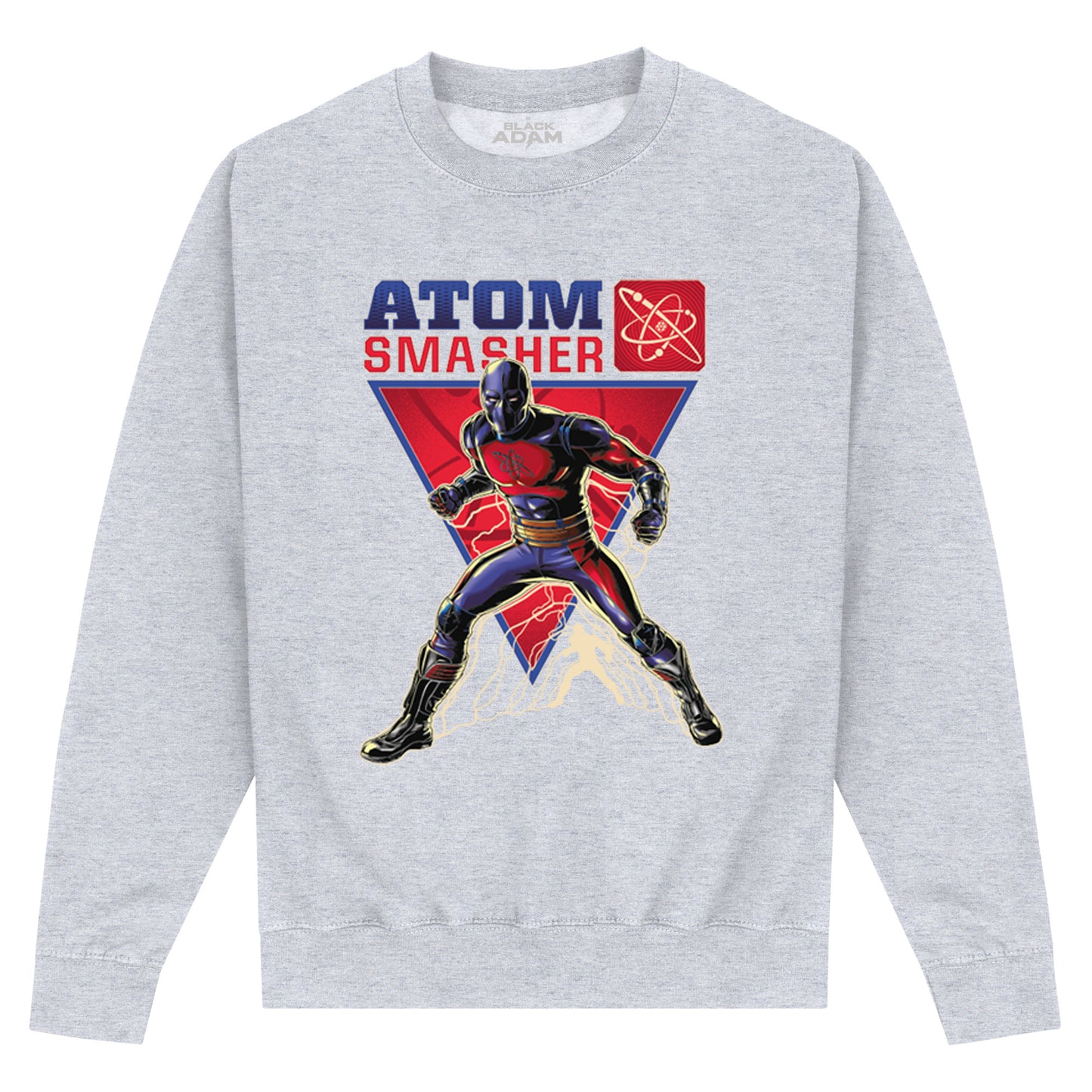 Black Adam Atom Smasher Grey Sweatshirt