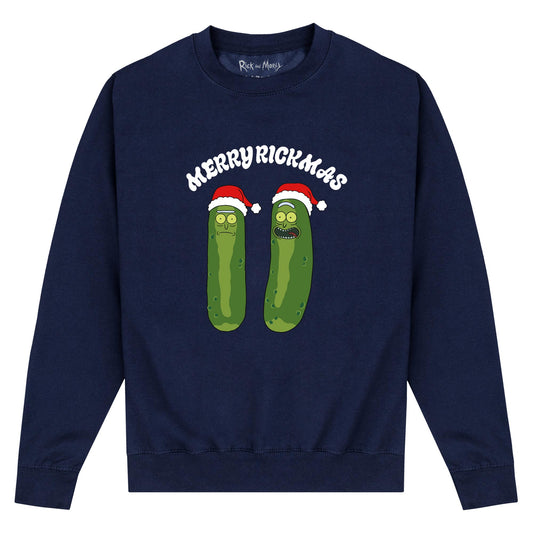 Rick and Morty Pickle Rick Christmas Sweatshirt
