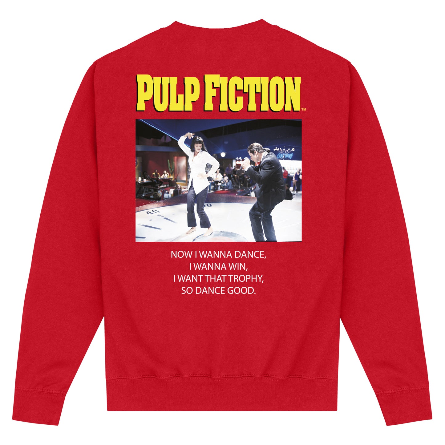 Pulp Fiction Dance Good Red Sweatshirt