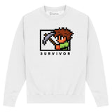 Terraria Survivor Sweatshirt - White