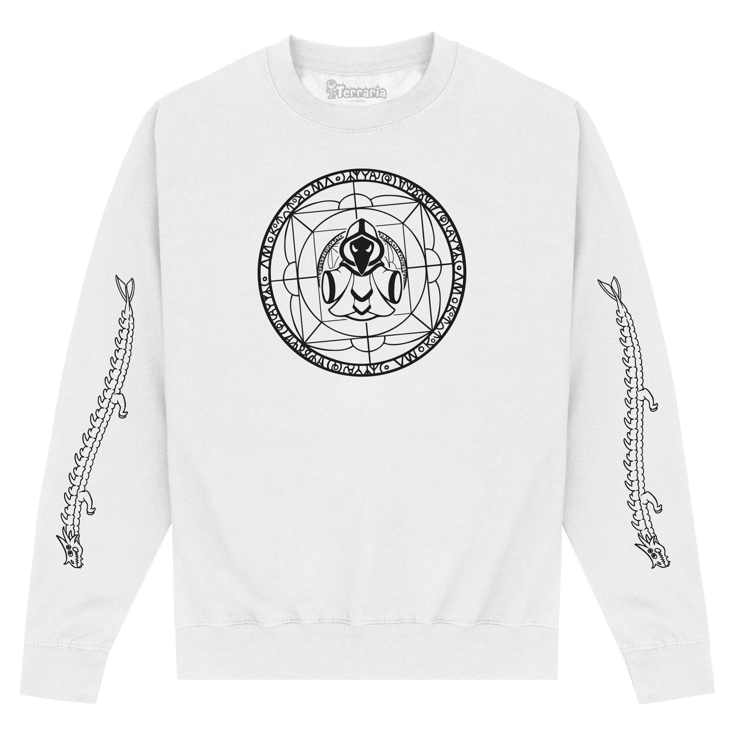 Terraria Emblem Sweatshirt - White
